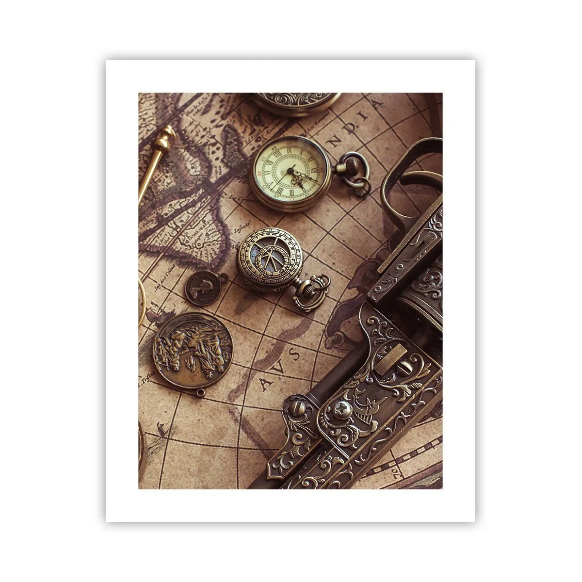 Poster - Das Abenteuer ruft - 40x50 cm
