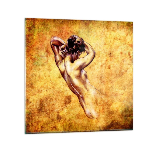 Glasbild - Bild auf glas - Entdeckt, aber immer noch ein Rätsel - 50x50 cm