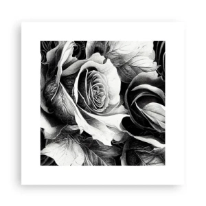 Poster - Immer Königin - 30x30 cm