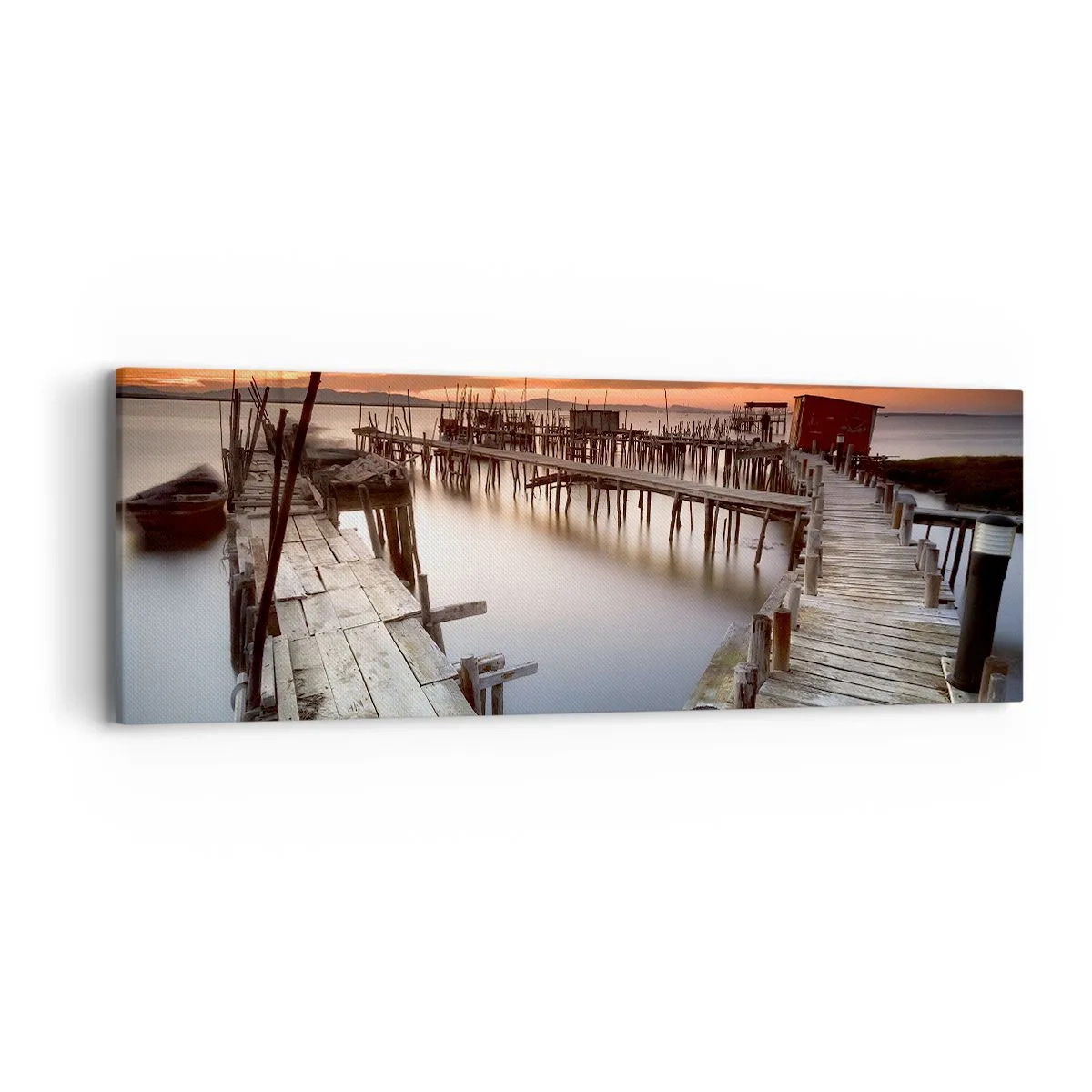 Bild auf Leinwand - Leinwandbild - Authentisch, keine Touristenattrappe - 90x30 cm