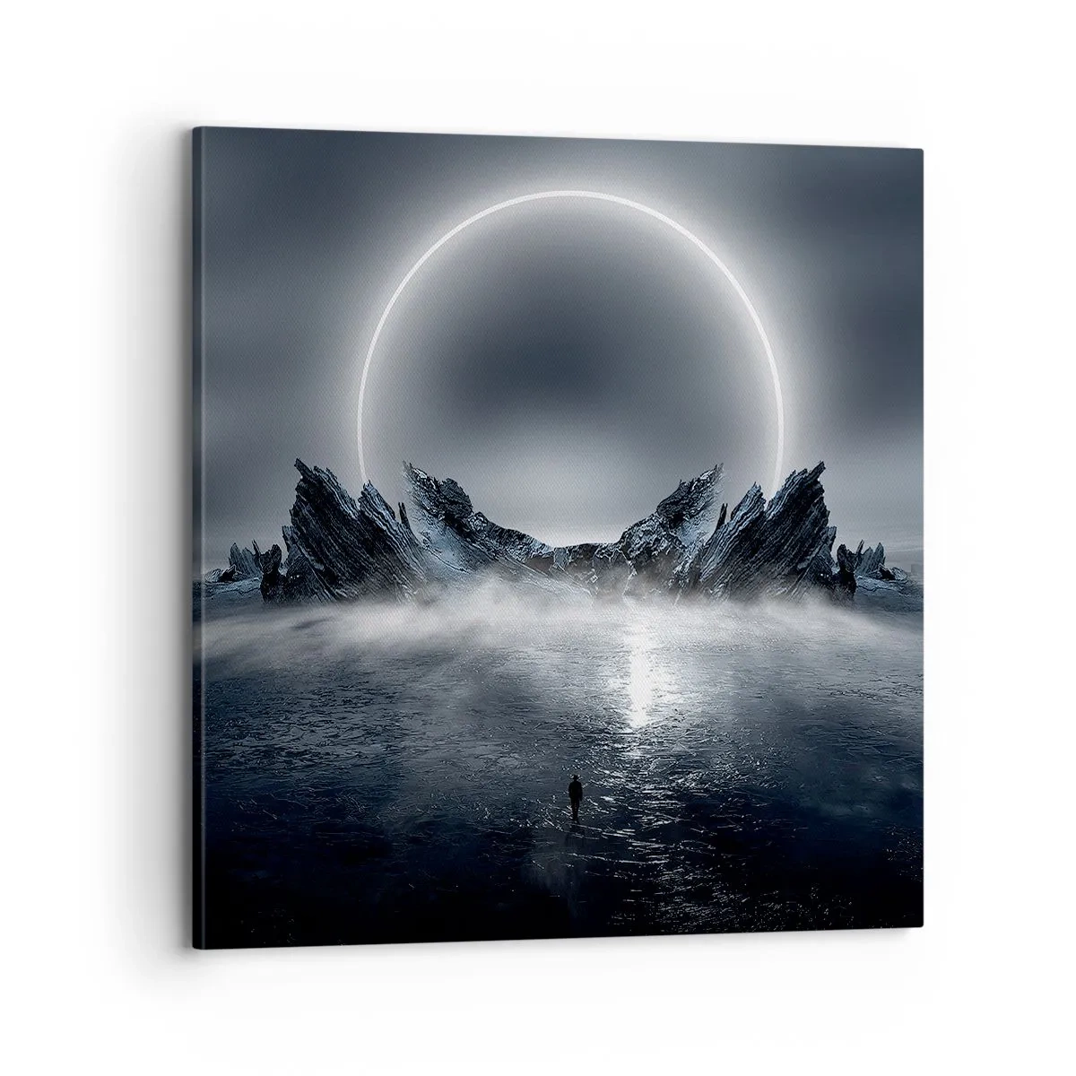 Bild auf Leinwand - Leinwandbild - Ende der Geschichte - 70x70 cm