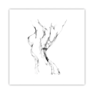 Poster - Schön und stark - 50x50 cm