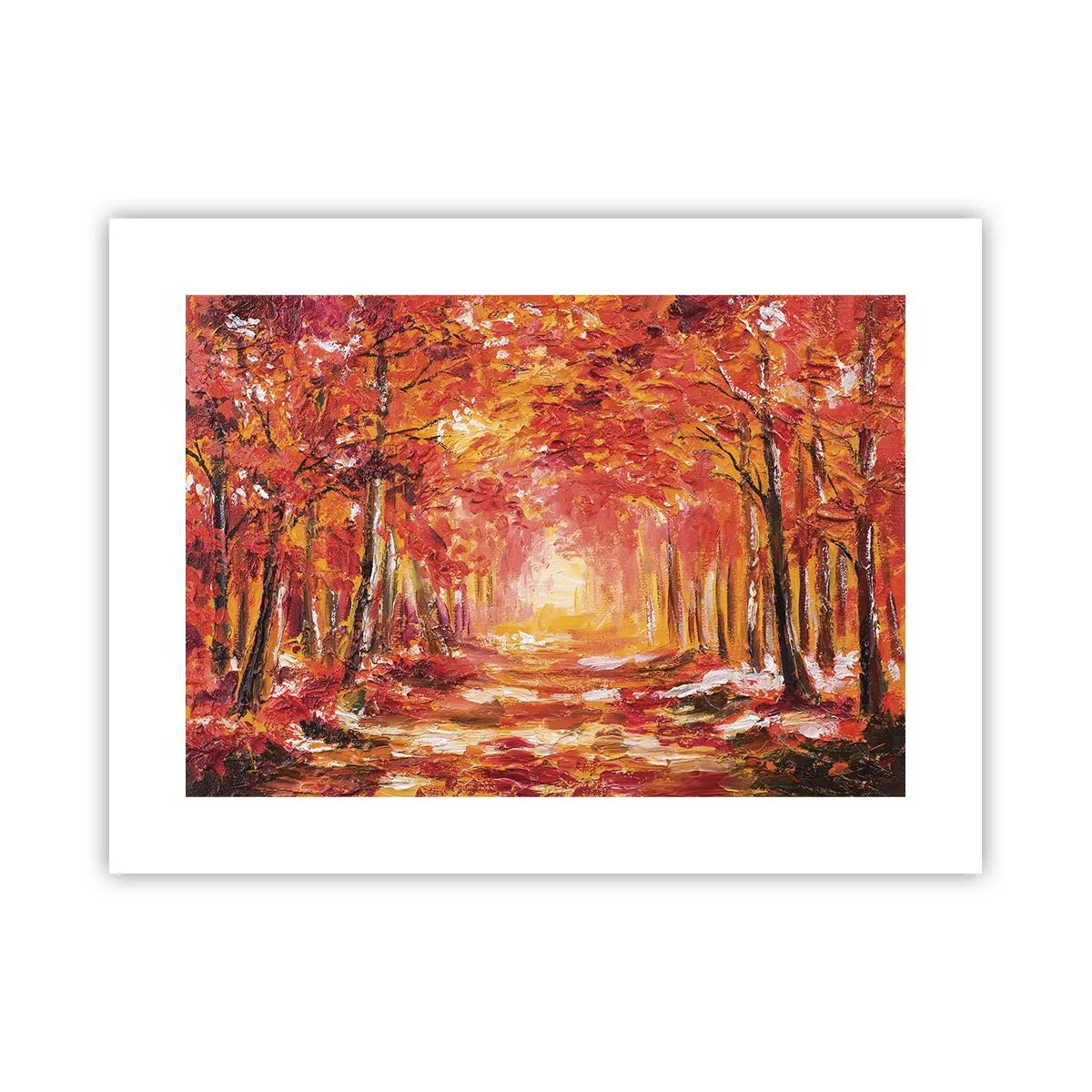 Poster - Kupferwald - 40x30 cm