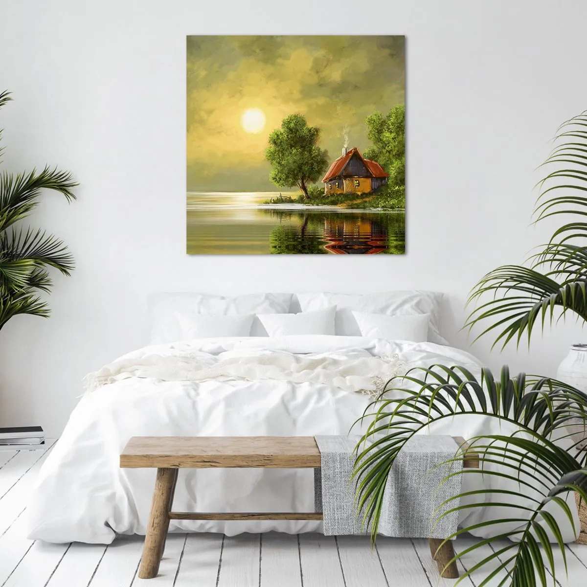 Bild auf Leinwand - Leinwandbild - Schön, wie ein Bild - 30x30 cm