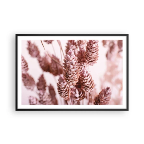 Poster in einem schwarzem Rahmen - Scheinbar unauffällig - 91x61 cm