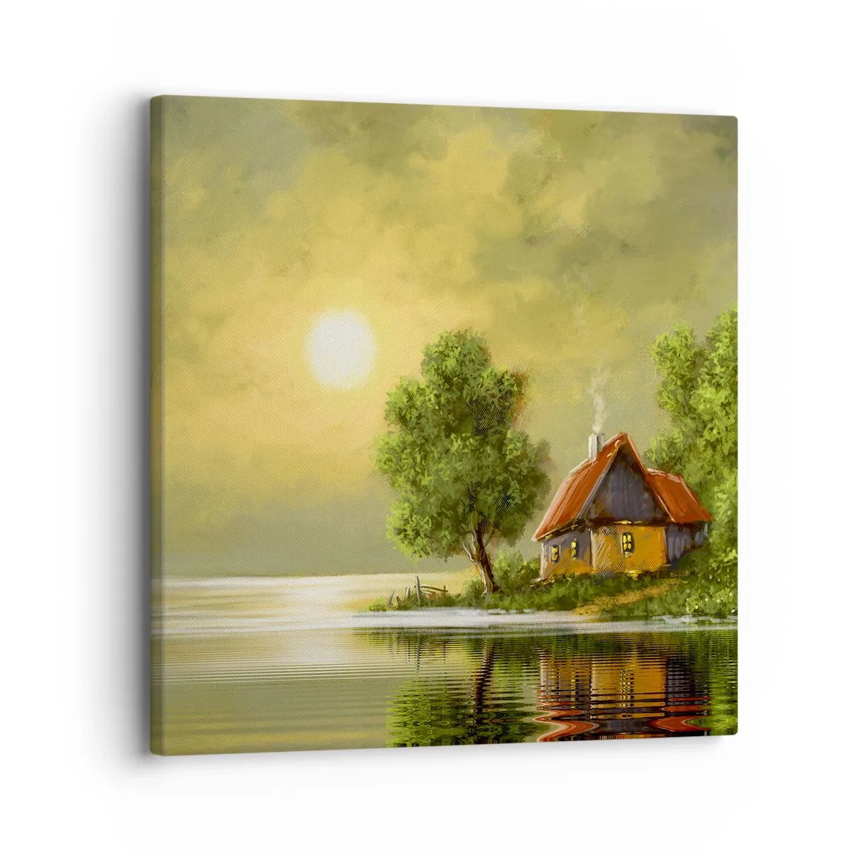 Bild auf Leinwand - Leinwandbild - Schön, wie ein Bild - 30x30 cm
