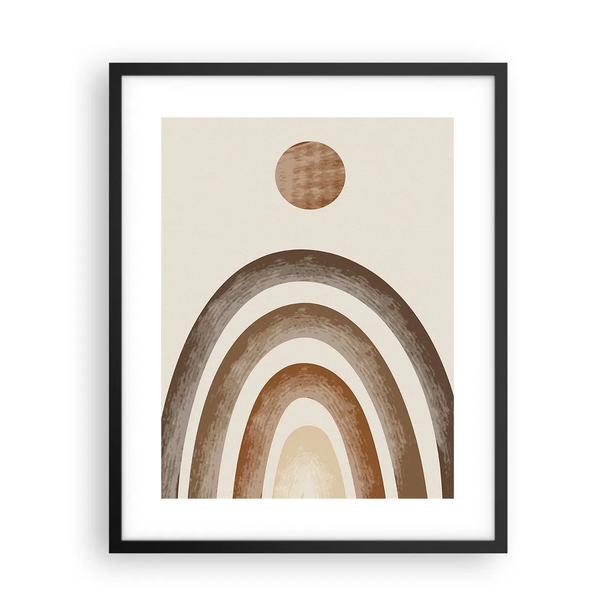 Poster in einem schwarzem Rahmen - In einer weit entfernten Galaxie - 40x50 cm