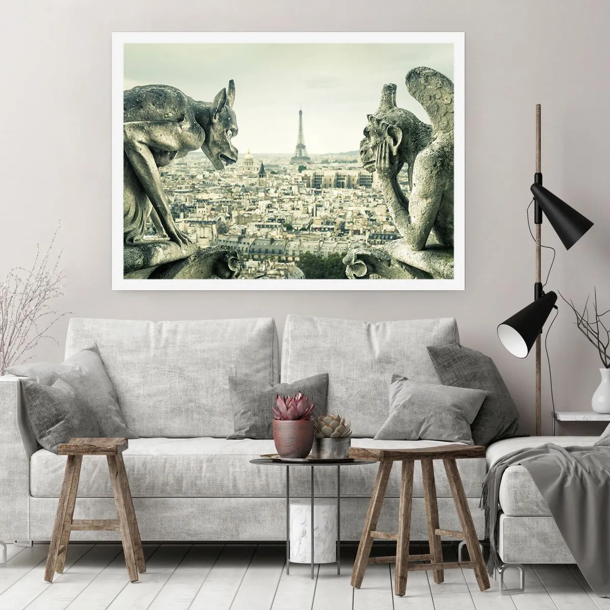 Poster - Pariser Plaudern - 70x50 cm