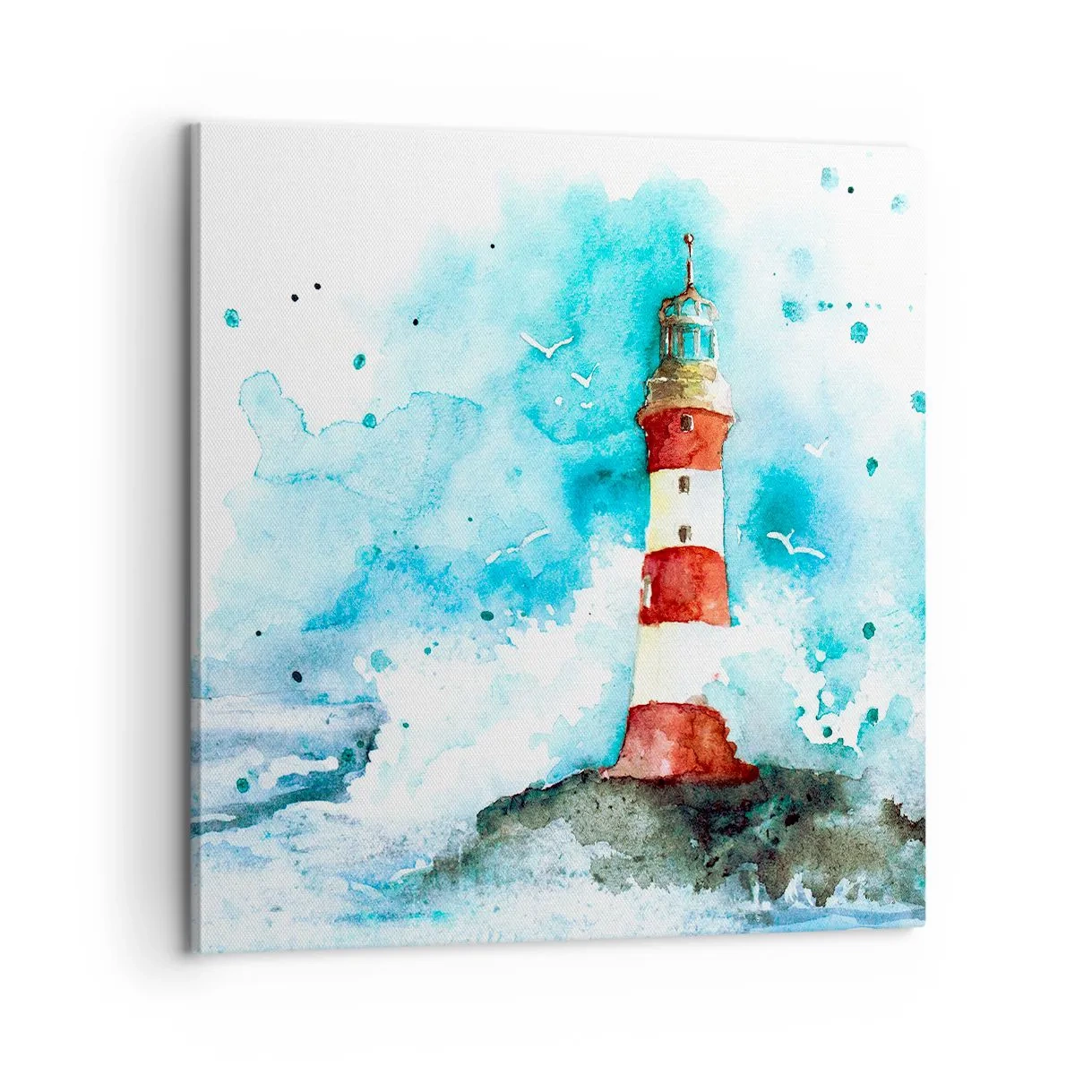 Bild auf Leinwand - Leinwandbild - Einheit der Elemente - 60x60 cm