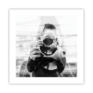 Poster - Schöpfer und Material - 40x40 cm