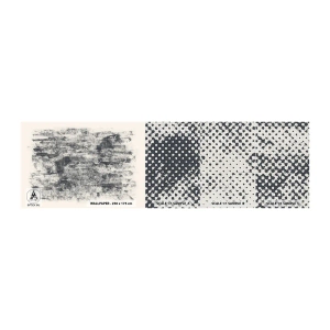 Fototapeten Muster Premium Canvas - Nebelige Komposition - Abstraktion, Stück, Modernes Muster - 100x30 cm