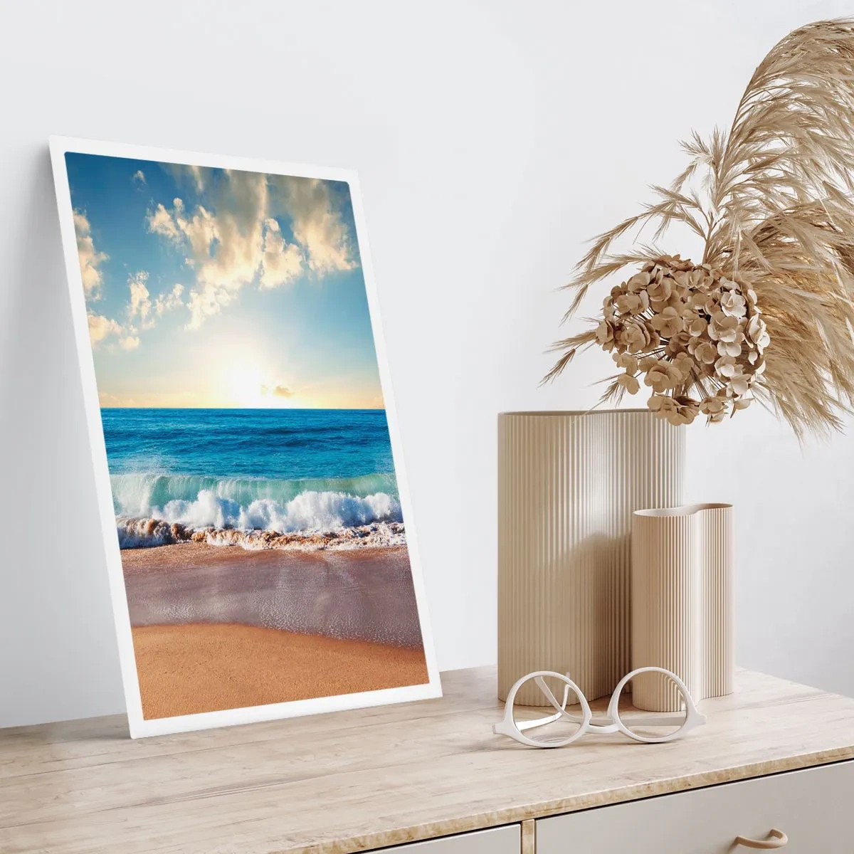 Poster - Bewegung und Stille zugleich - 40x50 cm