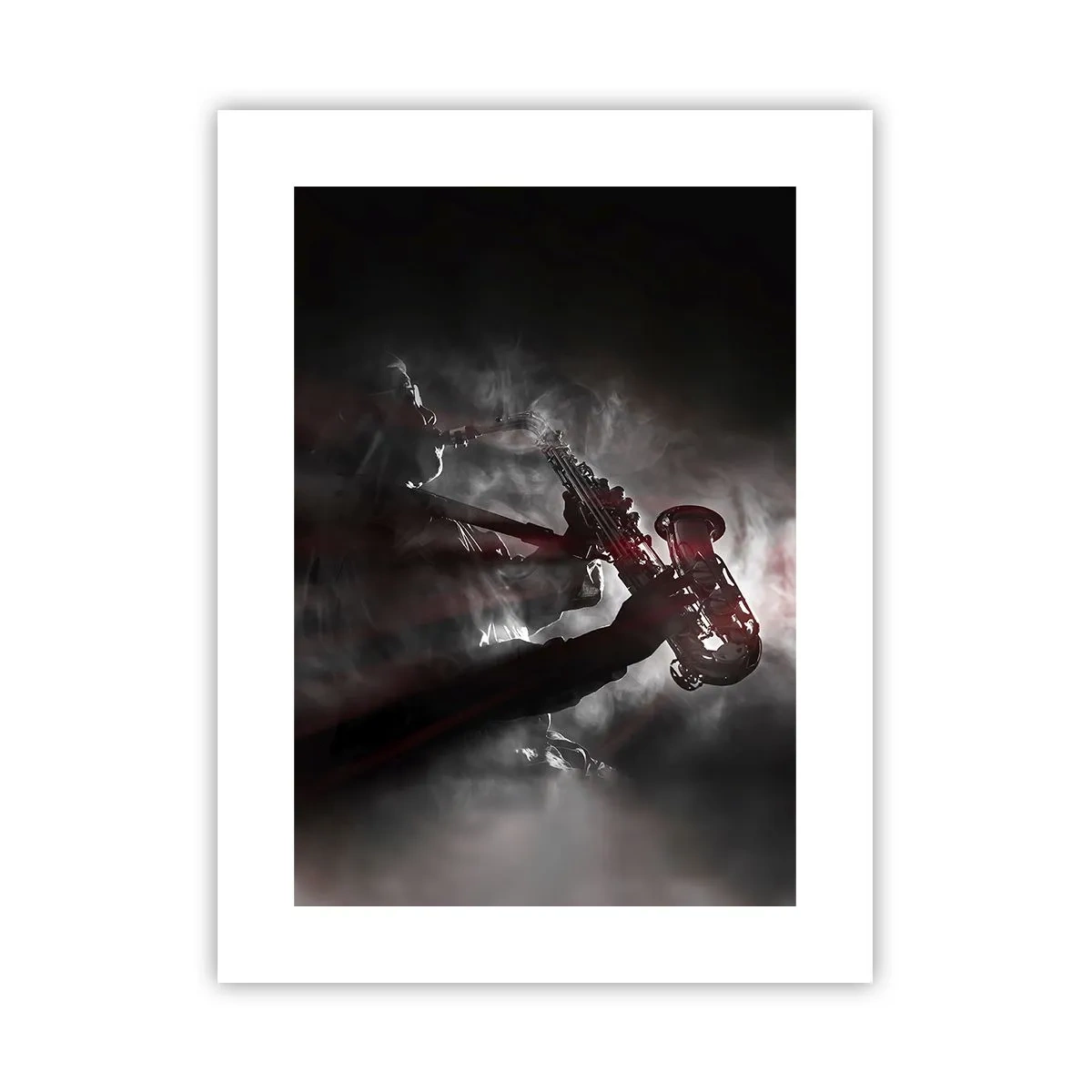 Poster - In den Dämpfen des Jazz - 30x40 cm