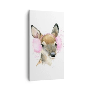 Bild auf Leinwand - Leinwandbild - Und der Frost ist nicht mehr schrecklich - 55x100 cm