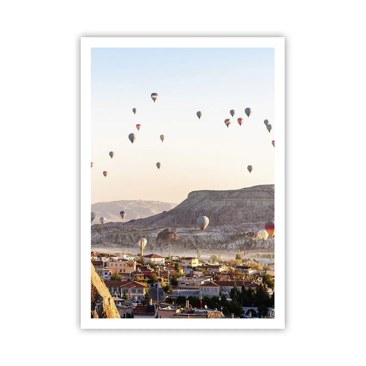 Poster - Wie Schiffe am Himmel - 70x100 cm