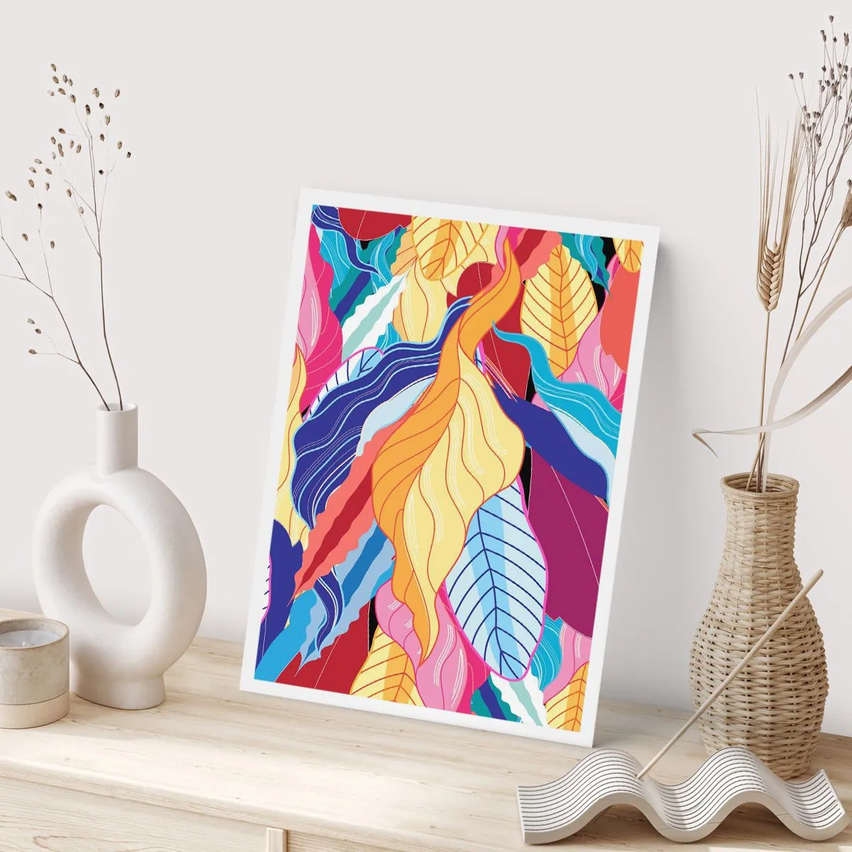 Poster - Buntes Durcheinander - 70x100 cm