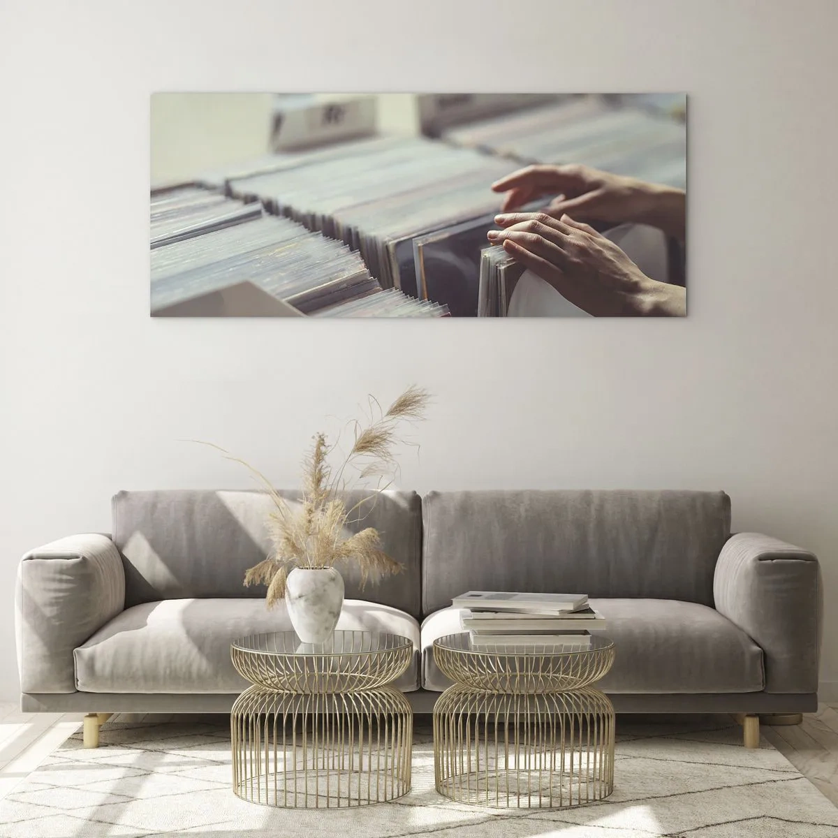 Glasbild - Bild auf glas - Auf der Suche nach Emotionen - 100x40 cm