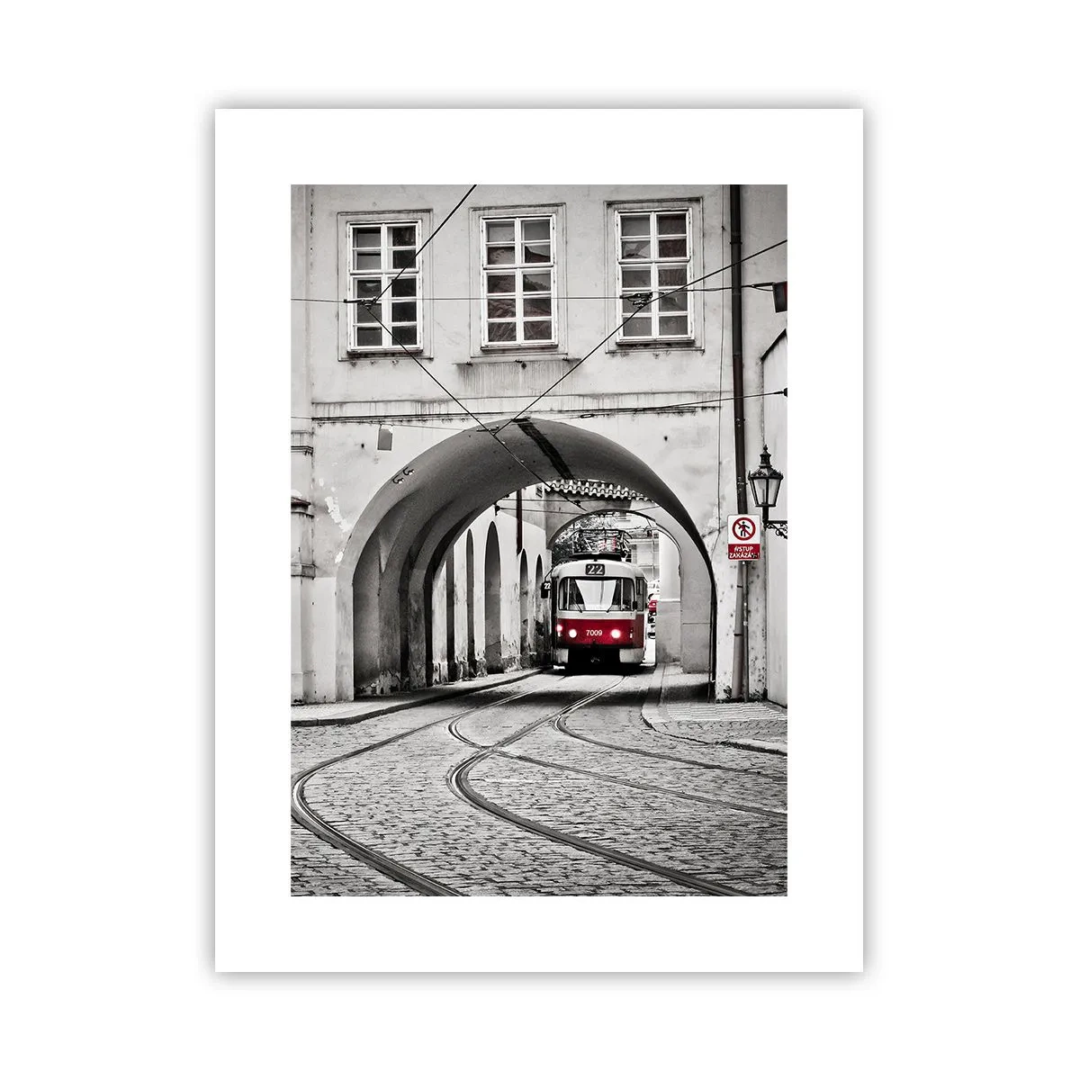Poster - Durch das Stadtlabyrinth - 30x40 cm