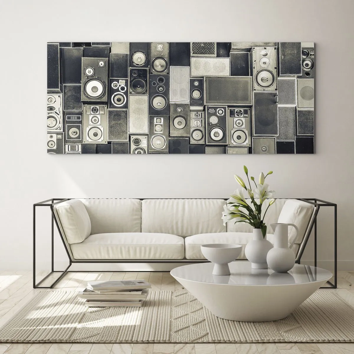 Glasbild - Bild auf glas - Und es ist alles in Ordnung - 100x40 cm