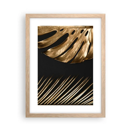 Poster in einem Rahmen aus heller Eiche - Anders und genauso teuer - 30x40 cm