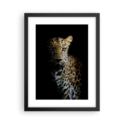 Poster in einem schwarzem Rahmen - Dunkle Schönheit - 30x40 cm