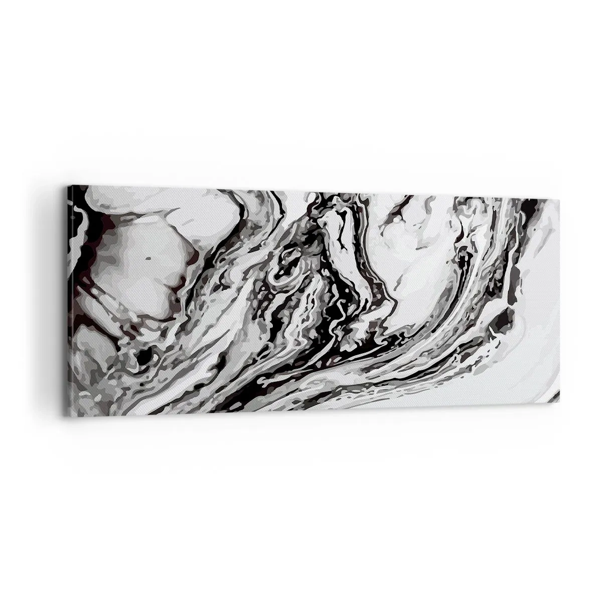 Bild auf Leinwand - Leinwandbild - Am Anfang war Chaos - 100x40 cm
