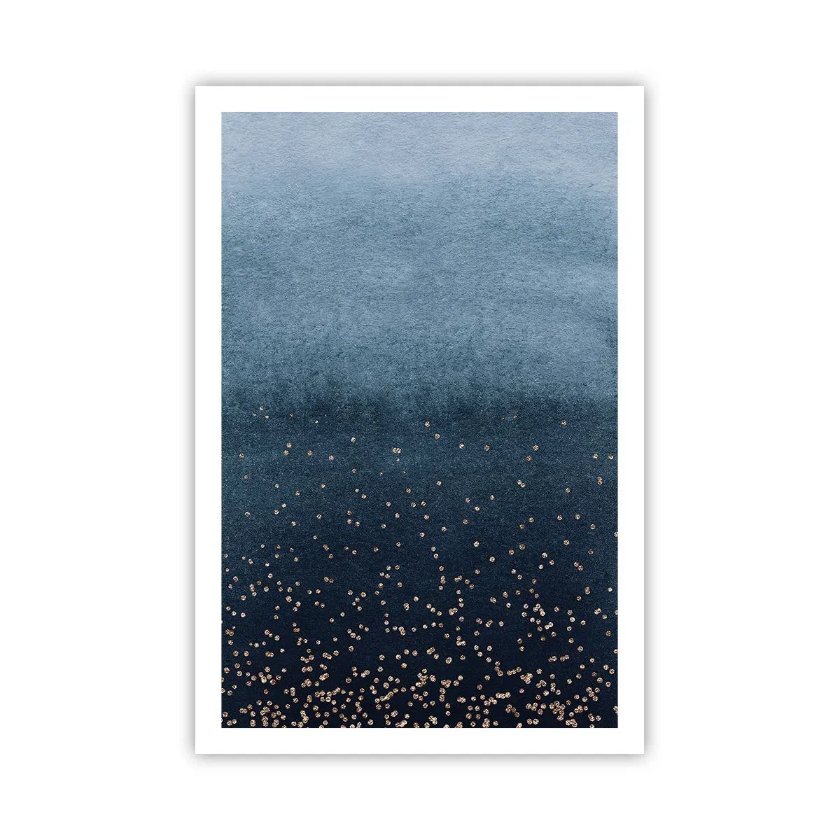 Poster - Komposition - blaue Phasen - 61x91 cm