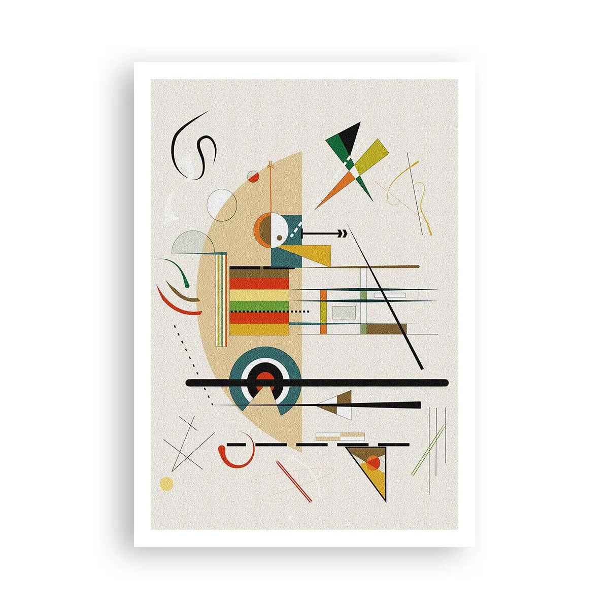 Poster - Und die Welt lacht - 70x100 cm