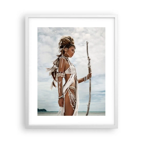 Poster in einem weißen Rahmen - Königin der Tropen - 40x50 cm