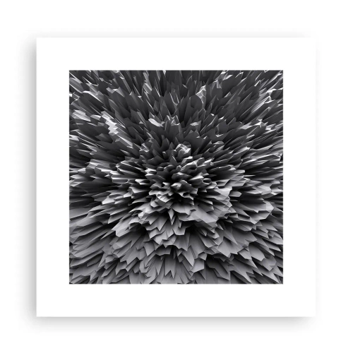 Poster - Härter kann es nicht werden - 30x30 cm