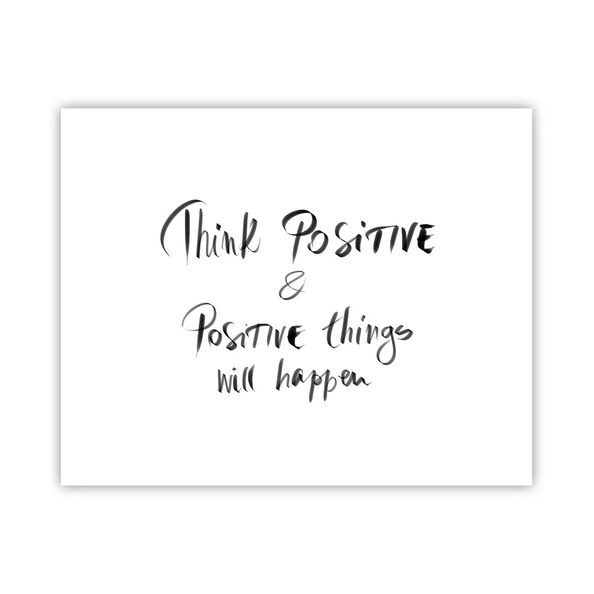 Poster - Wie soll man leben? - 50x40 cm