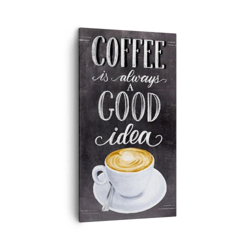 Bild auf Leinwand - Leinwandbild - Natürlich! - 45x80 cm