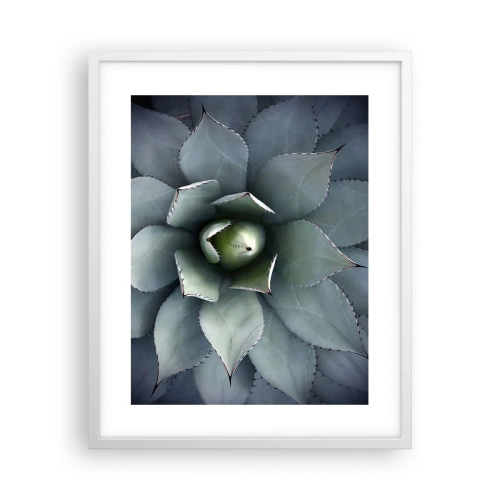 Poster in einem weißen Rahmen - Es lockt an und warnt - 40x50 cm