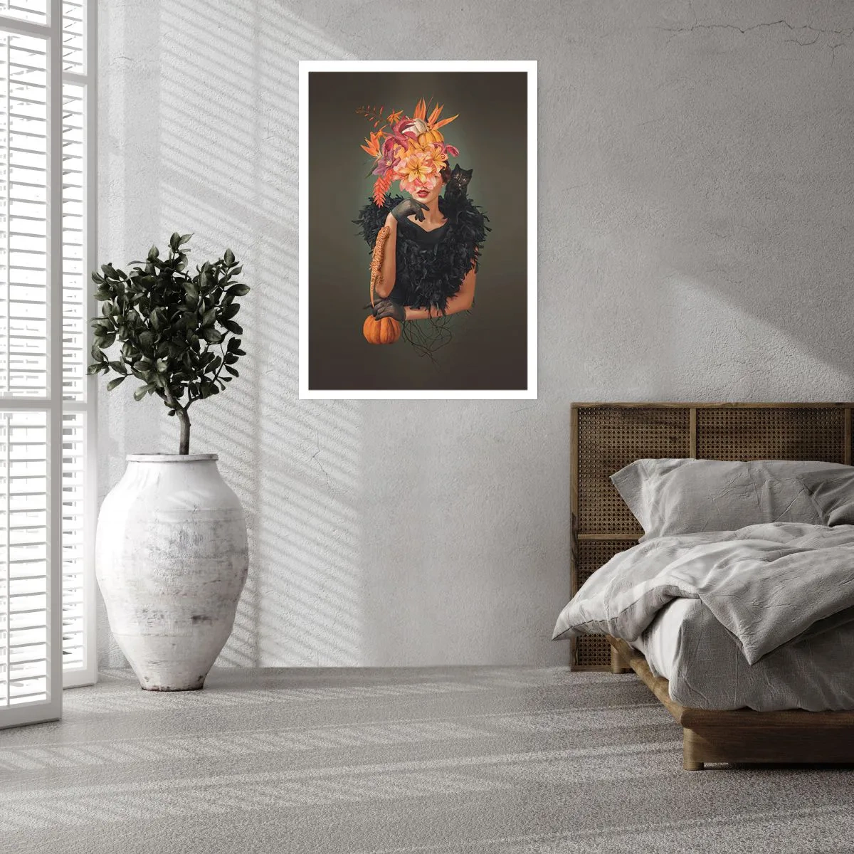 Poster - Der Zauber einer Hexe - 40x50 cm