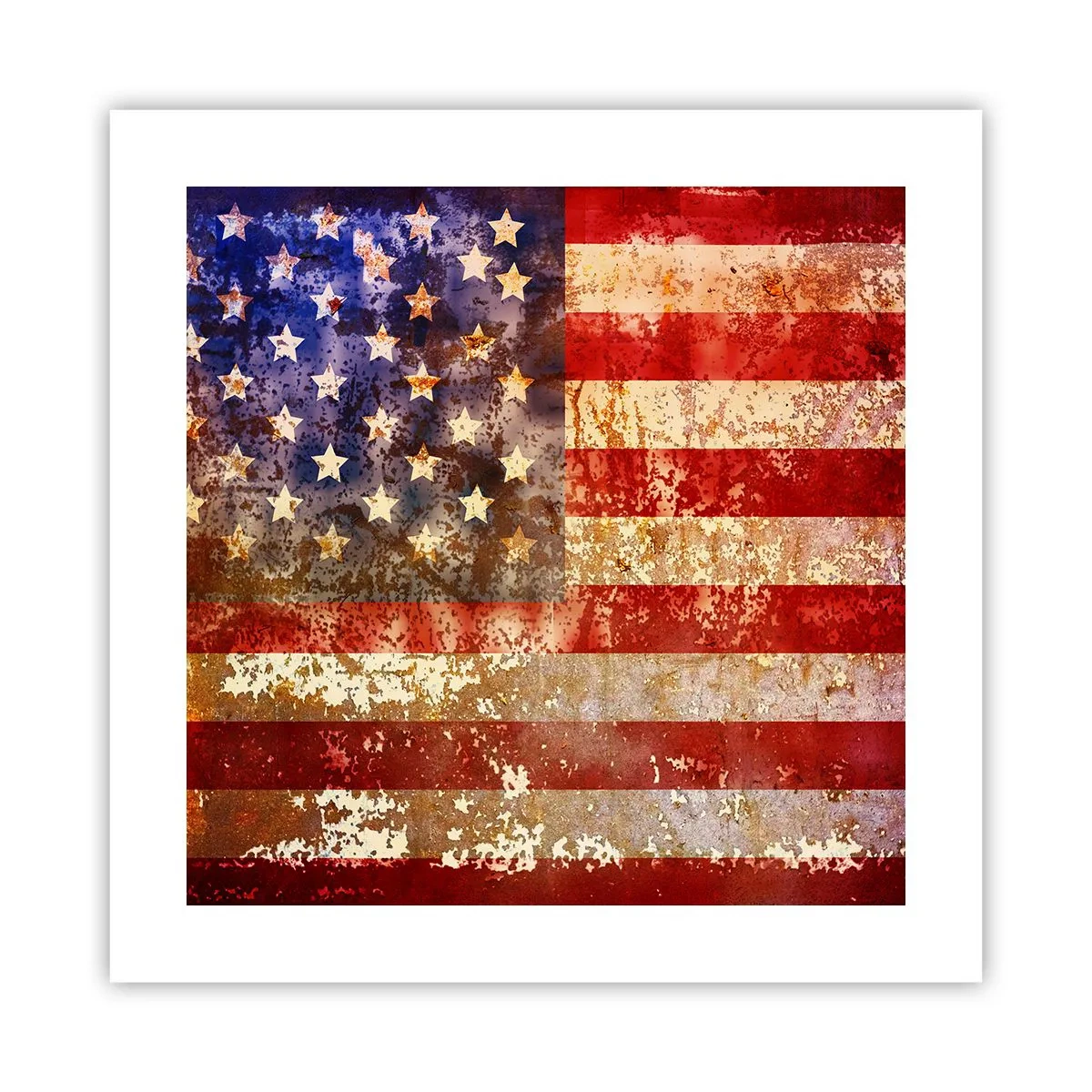 Poster - Ruhm verblasst nicht - 40x40 cm