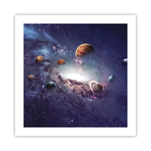 Poster - Solar-Tanz-System - 50x50 cm