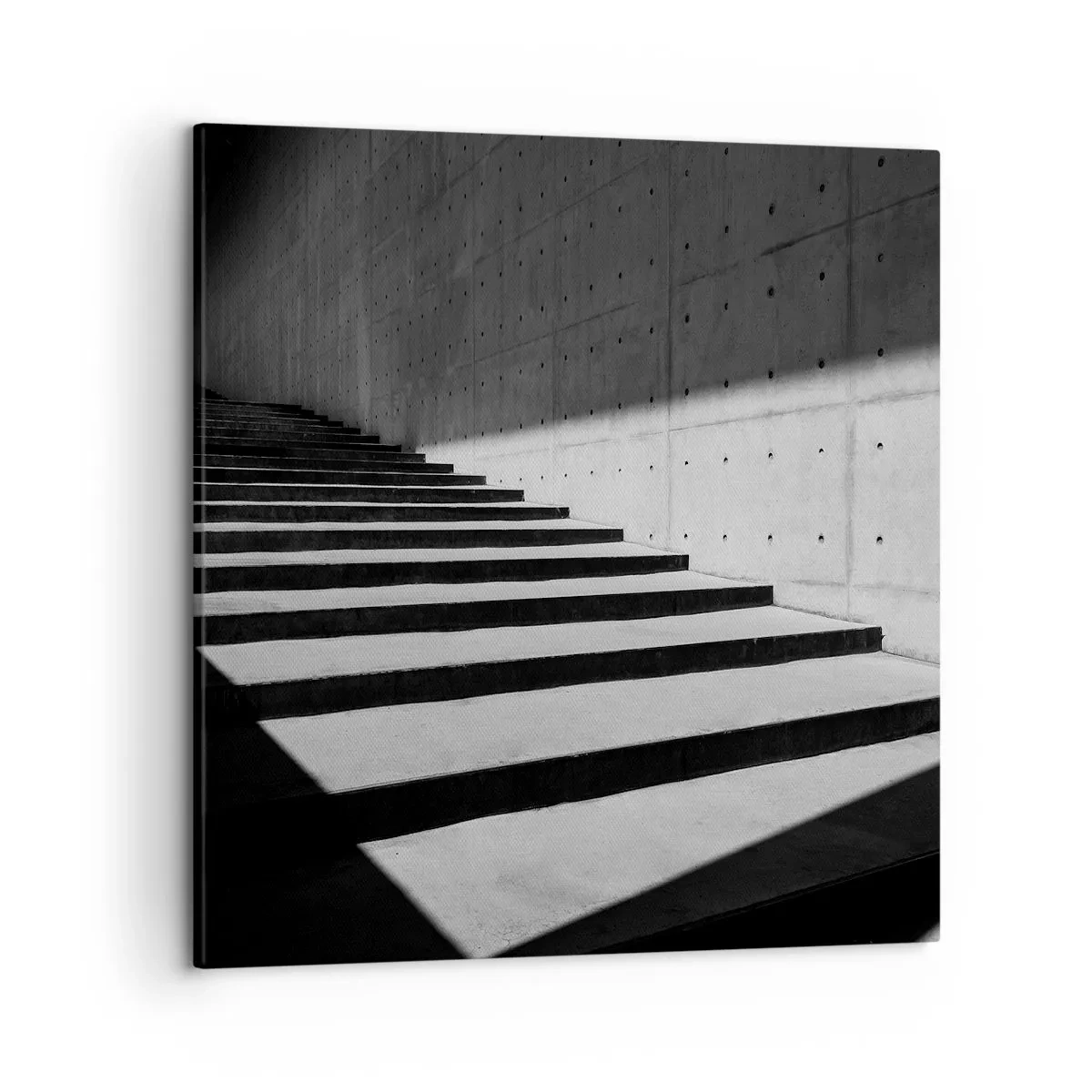 Bild auf Leinwand - Leinwandbild - Rohe Schönheit des Modernismus - 50x50 cm