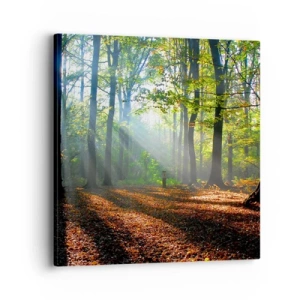 Bild auf Leinwand - Leinwandbild - Licht und Schatten - 40x40 cm