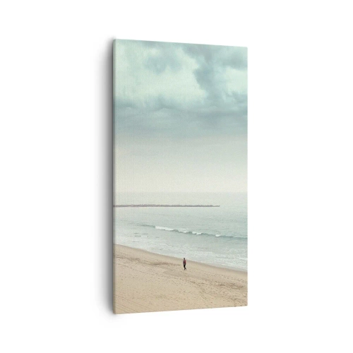 Bild auf Leinwand - Leinwandbild - Auf der Suche nach Frieden - 55x100 cm