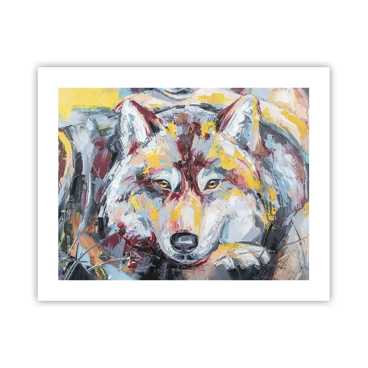 Poster - Seelenfrieden unter den Lieben - 50x40 cm