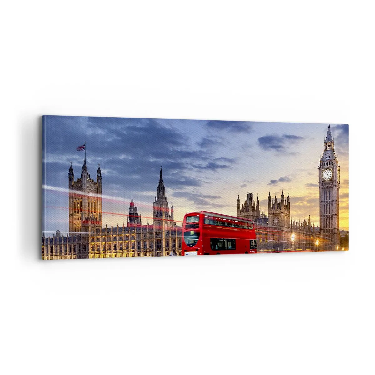 Bild auf Leinwand - Leinwandbild - Spezielle Charaktere - 100x40 cm