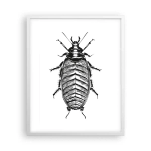 Poster in einem weißen Rahmen - Was für ein Exemplar! - 40x50 cm