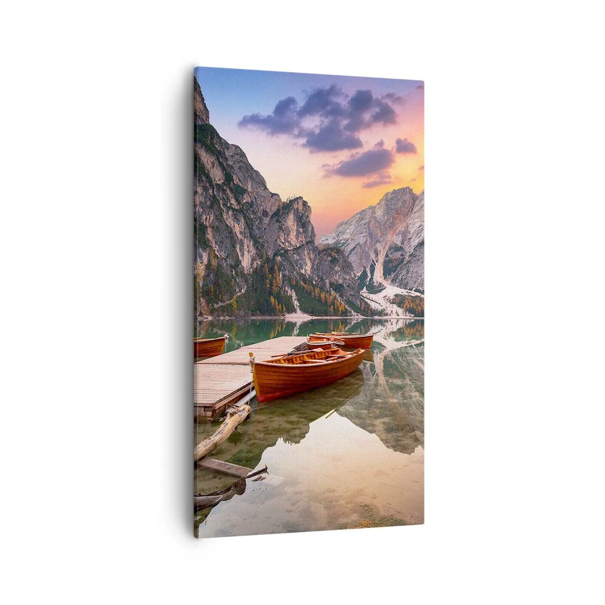 Bild auf Leinwand - Leinwandbild - Versprechen des Tages - 55x100 cm