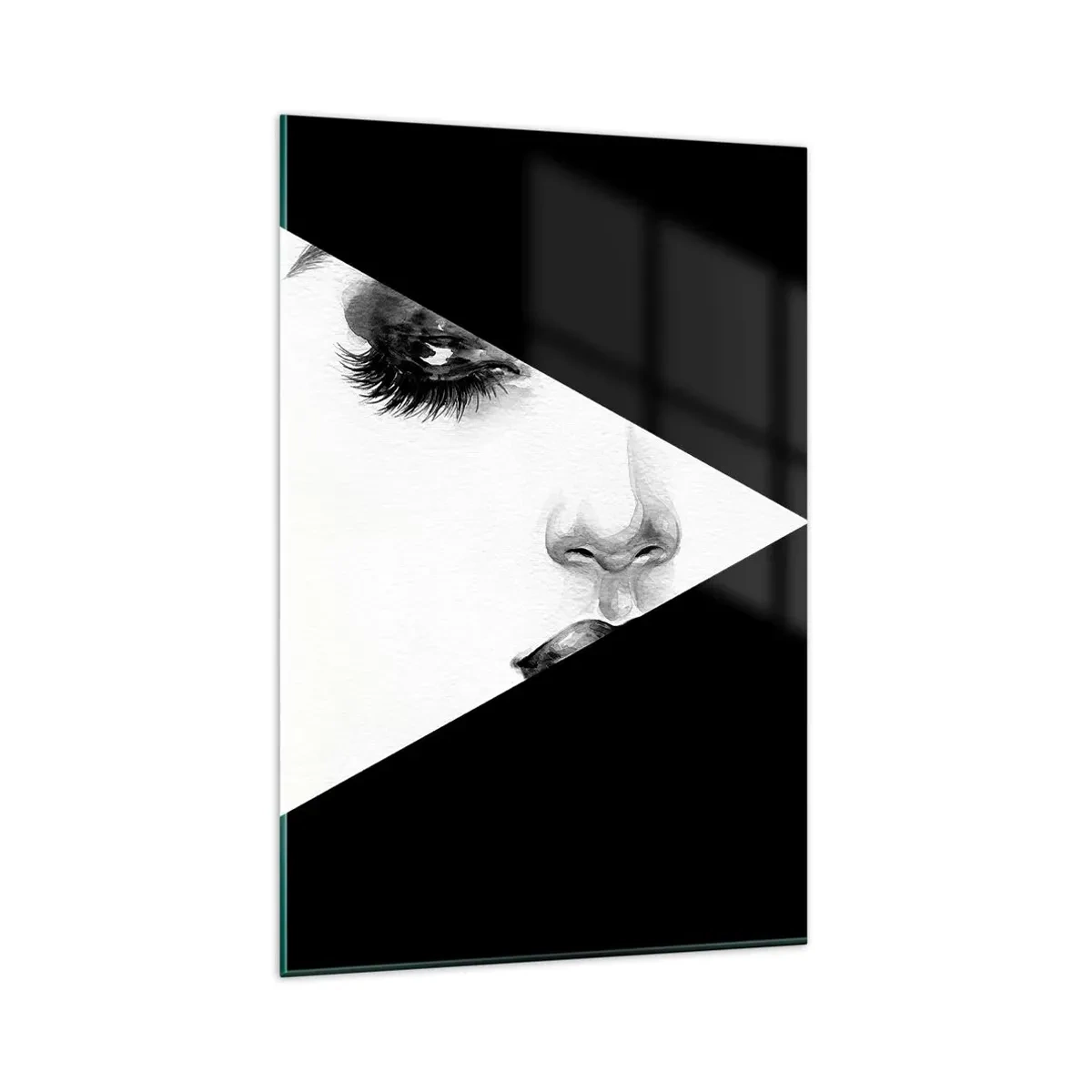 Glasbild - Bild auf glas - Immer unentdeckt - 80x120 cm