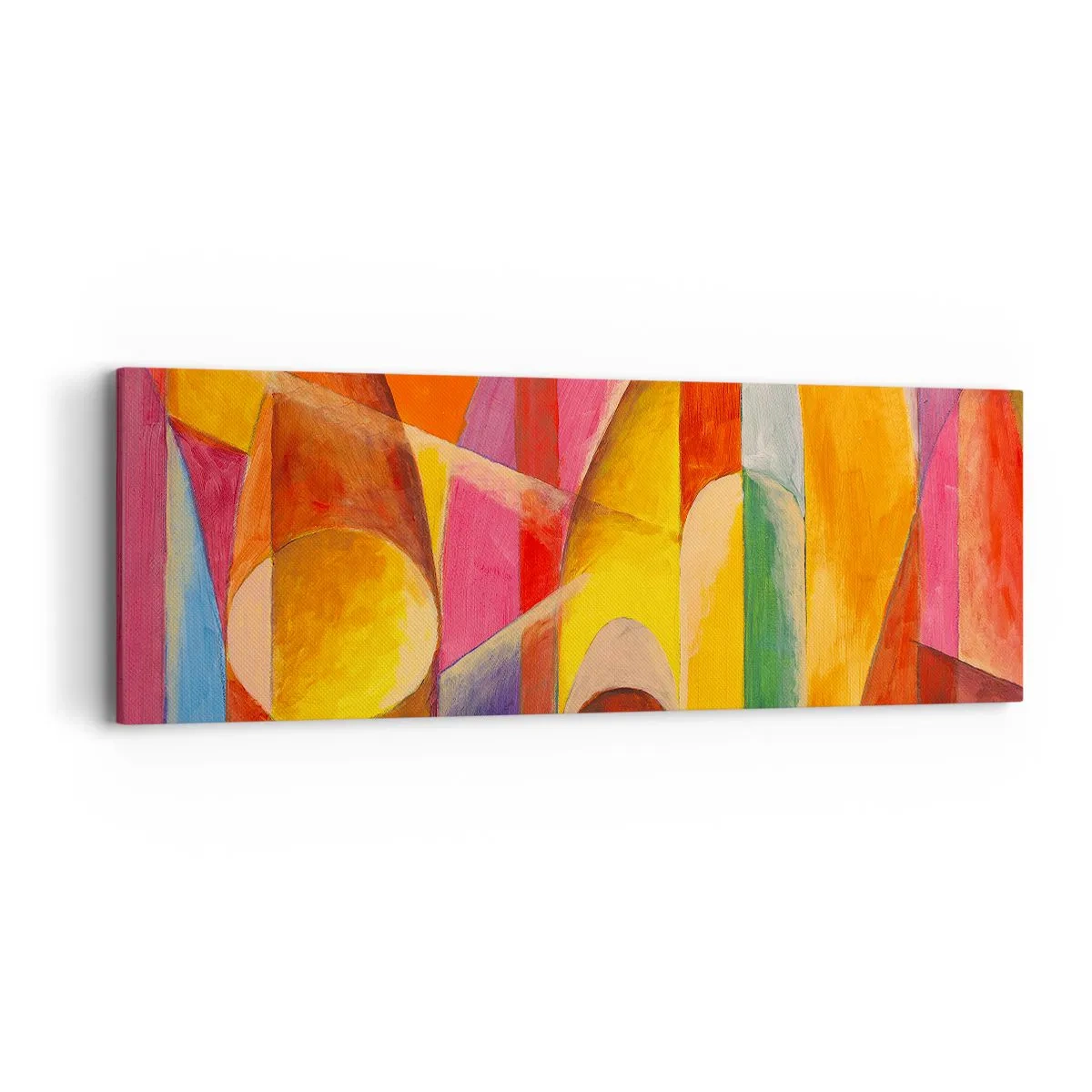 Bild auf Leinwand - Leinwandbild - Kathedrale der Sonne - 90x30 cm