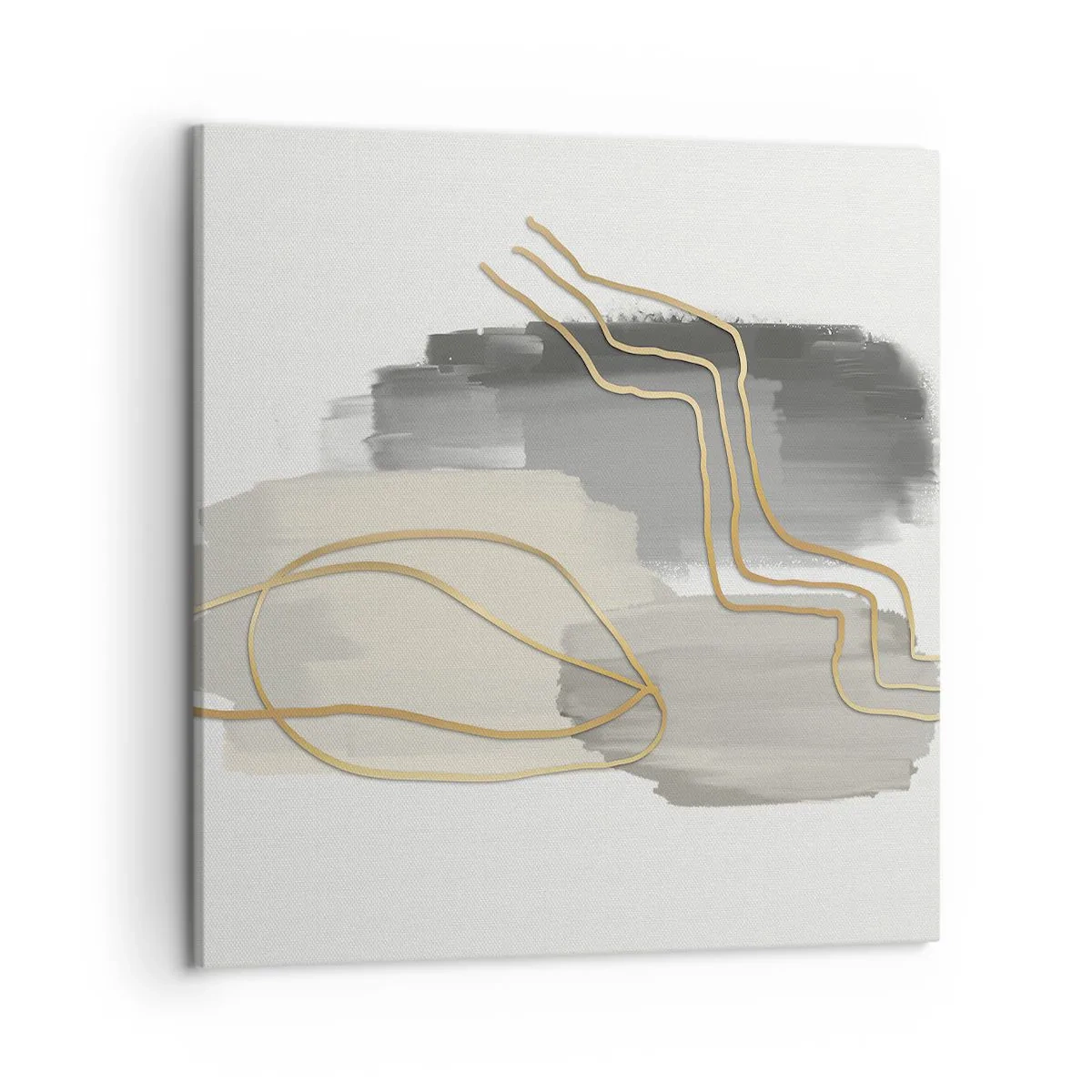 Bild auf Leinwand - Leinwandbild - Dauer und Bewegung - 50x50 cm