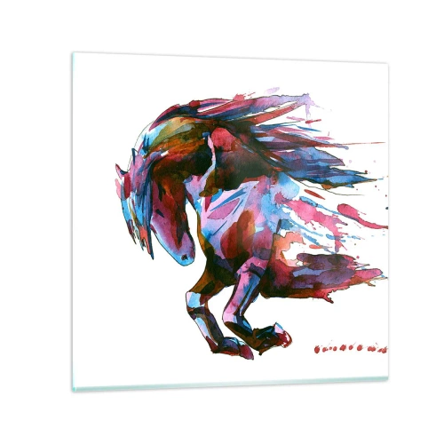 Glasbild - Bild auf glas - In Verzückung - 30x30 cm