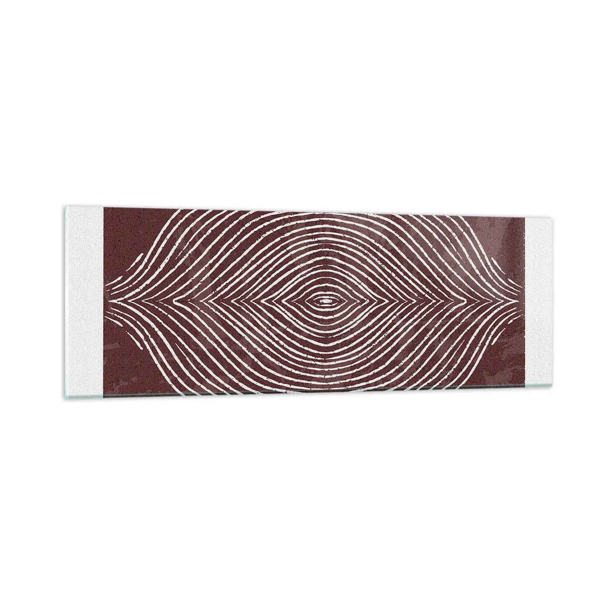 Glasbild - Bild auf glas - Der Raum spricht - 90x30 cm