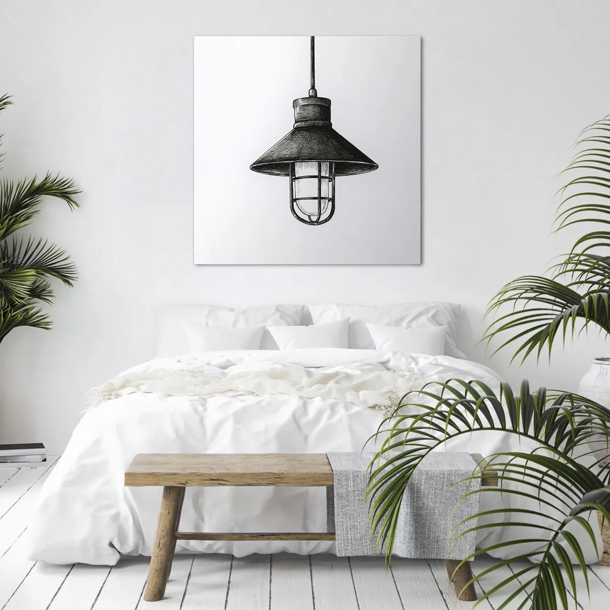 Bild auf Leinwand - Leinwandbild - Wie vor Jahren… - 50x50 cm