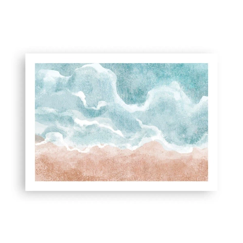 Poster - Cloud-Abstraktion - 70x50 cm